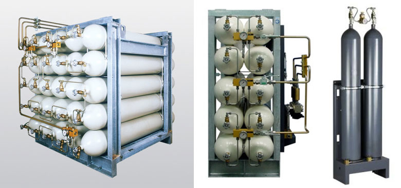 Модульные системы хранения воздуха, азота и инертных газов