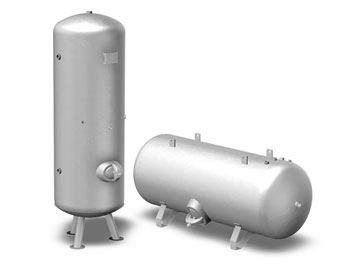 Ресиверы для воздуха, азота и инертных газов
